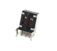 Componenti che consumano energia 10PCS RV09 Potenziometro 1K/2K/5K/10K/50K/100K/1M 0932 Interruttori a resistenza rotante a giro singolo regolabili Potenziometri orizzontali (Size : 5K Ohm)