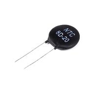 Componenti che consumano energia 20 pz NTC Termistore Resistenza NTC 8D-20 8D20 Resistenza Termica