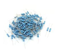 Componenti che consumano energia 200Pcs Componenti passivi fai-da-te Componenti elettronici 3.9 Ohm 3W 5% Condensatori metallici Resistore a film