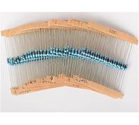 Componenti che consumano energia 300PCS 1Percent 10 Ohm - 1M Ohm 0.125W Kit resistore a film metallico, Resistenza anello colorato Resistenza 30 valori (Size : 1-8W 300PCS)