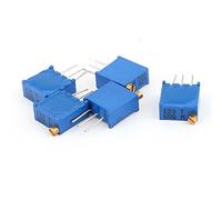 Componenti che consumano energia 5 Pcs 3296W 50K ohm Potenziometro multigiro Pot Resistore variabile