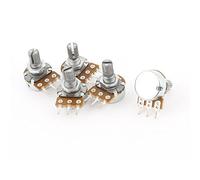 Componenti che consumano energia 5 PCS Resistori variabili 50K ohm 3 Pin 6mm Albero B Tipo Potenziometri lineari Potenziometri conici