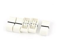 Componenti che consumano energia 5pcs resistori variabili digitali mixer audio fader effetti interruttore a scorrimento tappo bianco 4 potenziometri x 2mm