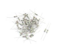 Componenti che consumano energia 60 pezzi 200K Ohm 1Watt 5% tolleranza axia-l cavo attraverso foro montaggio resistenze fisse film carbonio