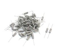 Componenti che consumano energia 60Pcs 1K Componenti passivi Ohm 5% Tolleranza 2W Saldatura Color Ring Carbon Condensatori Resistore a pellicola