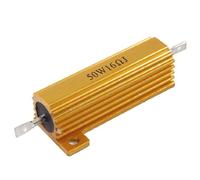 Componenti che consumano energia Chassis Mounted 50W 16 Ohm 5% Resistore a filo avvolto con custodia in alluminio (Caja montada en chasis 50W 16 ohmios 5% de aluminio Resistore a filo avvolto