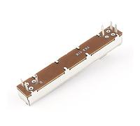 Componenti che consumano energia Potenziometro a scorrimento Resistori variabili Dual Track 10K Ohm Potenziometri lineari Corsa 60mm