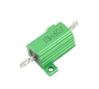 Componenti che consumano energia Resistore a filo avvolto in alluminio verde da 10 Watt 6 Ohm 5% (10 vatios 6 ohmios 5% de aluminio Verde Shell alambre resistencia a la herida