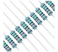 Componenti che consumano energia Resistori 1W 1% 50pz Resistore a film metallico, for riparazione di sistemi elettronici, riparazione di automobili, componenti audio (Color : 1w, Size : 0.47 Ohm)