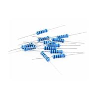 Componenti che consumano energia Resistori 200PCS 1/4W 100K Ohm Resistori 1% 100KR Ohm Resistori a film metallico, 0,25W Watt Resistenza ad anello colorato Pellicola di carbonio