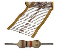 Componenti che consumano energia Resistori 560 pz/lotto 56 Valori 1/4 W 1R-10MR Resistore a Film Metallico Kit Assortiti 1ohm-10 Mohm 5 Percent Resistori Confezione