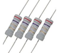 Componenti che consumano energia Resistori fissi da 2,7 Ohm 2R7 2W 5% axia-l Resistori singoli a film di carbonio Resistori x200 pezzi