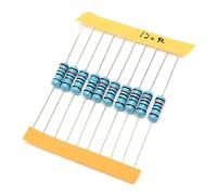 Componenti che consumano energia Resistori Kit assortimento di resistori a film metallico da 500 pezzi 50 valori-10 pezzi Set di resistori 1ohm-1M 1W Conveniente 1R-1MR Ohm