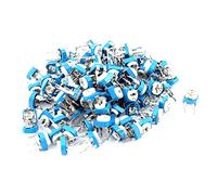 Componenti che consumano energia Resistori variabili da 10K ohm Resistori variabili verticali Potenziometri potenziometri blu 100 pezzi