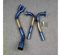 Componenti di montaggio Slip On Motorcycle Full System Exhaust Pipe Modify Link Muffler Per Yamaha Tmax 500 530 Yp500 2008-2016(TYPE-B)