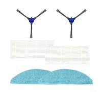 Componenti di ricambio per Conga M70, tra cui spazzole laterali, filtri e panni mocio per rimuovere efficacemente la polvere, i peli di animali domestici e le operazioni di pulizia a umido