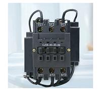 Componenti elettronici Condensatore commutato contattore AC.Contactor 3P 380V.CJX8 B25C B30C B50C B63C B75C Copper Coil Silver dot пускатель магнитный 220 в din рейка Impianti elettrici (Size : B30c