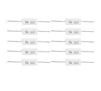 Componenti elettronici isolati con resistenza di potenza da 10 pezzi, resistenza in cemento, 5 W, per circuito stampato (3R)