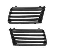 Componenti esterni Compatibile con Seat Per Alhambra 2001-2010 Griglia Superiore Paraurti Anteriore Copertura In Rete Accessori Decorativi Per Griglia Da Per Corsa Nera(Pair)