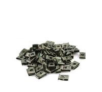 Componenti Fissaggio 20 Pezzi/set Di Viti Autofilettanti E Clip A U Per Moto Auto Scooter ATV Ciclomotore E-bike Copertura In Metallo