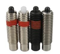 Componenti for automazione di pistoni a molla in acciaio al carbonio JS/JL/JH/JX, pistoni a molla con bloccaggio esagonale, bulloni a perno e viti a molla(QX516-JH,M12-20)