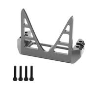 Componenti Modelli RC Per Axial Per Wraith 90018 RR10 Per Capra 1.9 Per UTB 1/10 Servosterzo Alluminio Guardia Coperchio Protettivo Montaggio RC Auto Buttafuori(Gray)