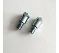 Componenti motociclette 2 PZ Adattatore Specchio M10 M10x1.5 .25 Specchietto Retrovisore Moto Universale Bullone Acciaio Metallo Per BMW R1200GS R1200 GS R 1200