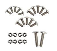 Componenti motociclette 25X Per Yamaha Per Banshee 350 1987-2006 2005 2004 2003 2002 2001 2000 1999 1998 1997 YZF350 Parafango Montaggio In Plastica Bullone Vite Dado Kit Di