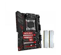 componenti pc Kit combinato scheda madre Fit For MACHINIST X99 LGA 2011-3 Supporto Xeon E5 2667 70 80 90 V3/V4 CPU DDR4 16 GB = 2 * 8 RAM 3200 MHz Memoria NVME M