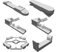 Componenti Pedana Danza per DIY Pump it Up Pannelli Freccia Stampati 3D