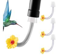 Componenti per alimenti per colibrì Con tappo di chiusura per alimenti | Tappi per l'alimentazione dell'acqua degli uccelli adatti per uso esterno in giardino, sul sentiero del giardino