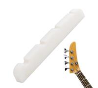 Componenti per chitarra, ricambio ad alta densità, per basso, sella in osso per il bridge, per giovani, adulti, famiglia, amici, principianti ed esperti