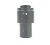 Componenti per microscopi da laboratorio 0.3. 5x 0,5x 1x. Microscopio dell'obiettivo dello zoom singolo dell'obiettivo, 18 0x 300x. Macchina fotografica del microscopio(0.5X)
