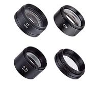 Componenti per microscopi da laboratorio 0. 3x 0.5x 0.7x 0.75x 1x 1.5x 2x Barlow Lens Stereo Microscope Accessori for lenti AUXILIARIA 48mm(2X 0.7X 0.5X 1X)