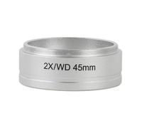 Componenti per microscopi da laboratorio 0. 5x 0,7x 2x. Obiettivo stereo microscopio trinoculare obiettivo barlow(2X WD45MM)