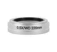 Componenti per microscopi da laboratorio 0. 5x 0,7x 2x. Obiettivo stereo microscopio trinoculare obiettivo barlow(0.5X 220MM)