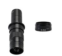 Componenti per microscopi da laboratorio 0.5X / 2.0X / 0.3X Lente di vetro dell'obiettivo di Barlow ausiliaria for fotocamera for microscopio video industriale con obiettivo zoom C-Mount 180X / 300X(1