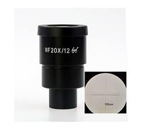 Componenti per microscopi da laboratorio 1PCS WF10X WF15X WF20X WF25X WF30X Oculare a campo largo for microscopio stereo trinoculare binoculare, interfaccia di installazione 30MM(20X-12MM reticle)