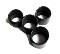 Componenti per microscopi da laboratorio 4 pezzi 34 mm piccolo telescopio binocolo monoculare in gomma for microscopio stereo biologico