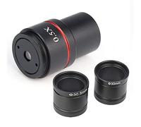 Componenti per microscopi da laboratorio Adattatore for fotocamera for microscopio con obiettivo 0,5X Obiettivo di riduzione ausiliario for oculare elettronico con attacco C da 23,2 mm for il collegam