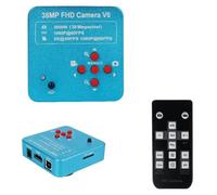 Componenti per microscopi da laboratorio Big Workbench Stand Microscopio monoculare Set di microscopio 180x PORTATO Leggero(Camera HDMI3860 38MP)