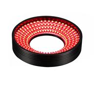 Componenti per microscopi da laboratorio Ispezione della visione industriale GUIDATO Lampada di rilevamento della luce ad anello(Red Light,70mm Diameter)