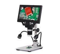 Componenti per microscopi da laboratorio LCD Microscopio digitale G1200 7 "12 MP 1-1200X Microscopio elettronico digitale(Micro USB 2 light)