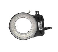 Componenti per microscopi da laboratorio Microscopio 56 LED Illuminatore a luce anulare Lampada 0-100% Lampada regolabile LED Circle Light for Trinocular Stereo Zoom Microscopio(Schwarz)