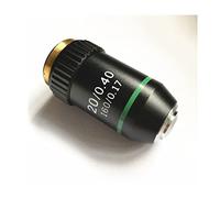Componenti per microscopi da laboratorio Microscopio Lente obiettivo acromatica Microscopi biologici Lente 4X 10X 20X 40X 60X 100X (olio) Lente obiettivo acromatica Guscio nero(20X)
