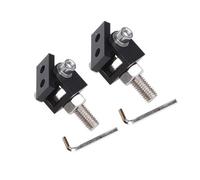 Componenti per motociclette 2 staffe di montaggio con espansione per fori da 8 mm, morsetto per lampada porta faretti per auto, moto, UTV, ATV