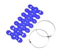 Componenti per motociclette Moto per il calore per la copertura protettiva per 2 e 4 tempi per per Husqvarna per Husaberg per per Suzuki per Honda per Kawasaki per ATV(Blue)
