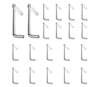 Componenti per ponteggi - Elementi di fissaggio in acciaio zincato - 20 pezzi perni di sicurezza pesanti ponteggi | Per edifici residenziali supporti esterni appaltatori dell'industria edile e