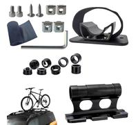 Componenti Posteriori Telaio Bici - Pezzo di Ricambio per Portapacchi Posteriore - Attacco Multiuso per Borsoni e Accessori Ideale per Ciclisti Principianti ed Esperti