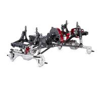 Componenti Rc Compatibile Con SCX10 Per Rock Off Road Truck Rigs 1/10 RC Crawler Per Passo Tutto In Metallo Per Kit Telaio Con Guide Per Assale A Portale